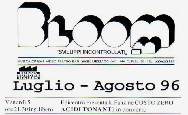 live al bloom volantino